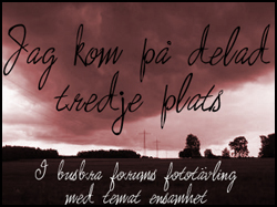 Yes - jag kom trea  - kul!