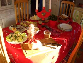 V�rt enkla julbord