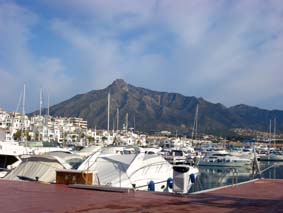 Hamnen i Puerto Banus