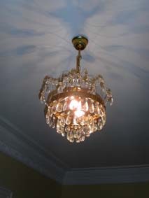 Ny lampa i nya hallen