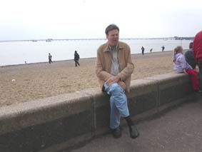 P&aring; strandpromenaden