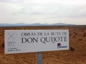 Obras de la ruta de Don Quijote