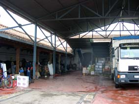 Bodegas Navarro Hermanos försäljningslokal