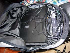 Packar ner laptopen