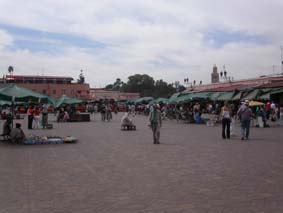 Jemaa el-Fna torget